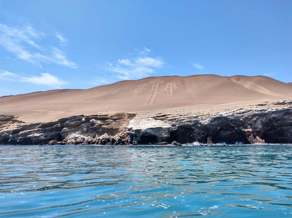 Aquamarine Paracas Beach Hostal Exterior foto