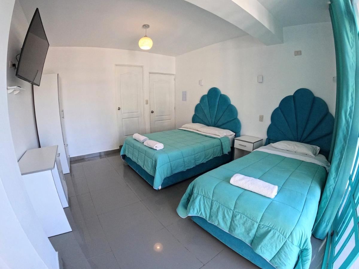 Aquamarine Paracas Beach Hostal Exterior foto