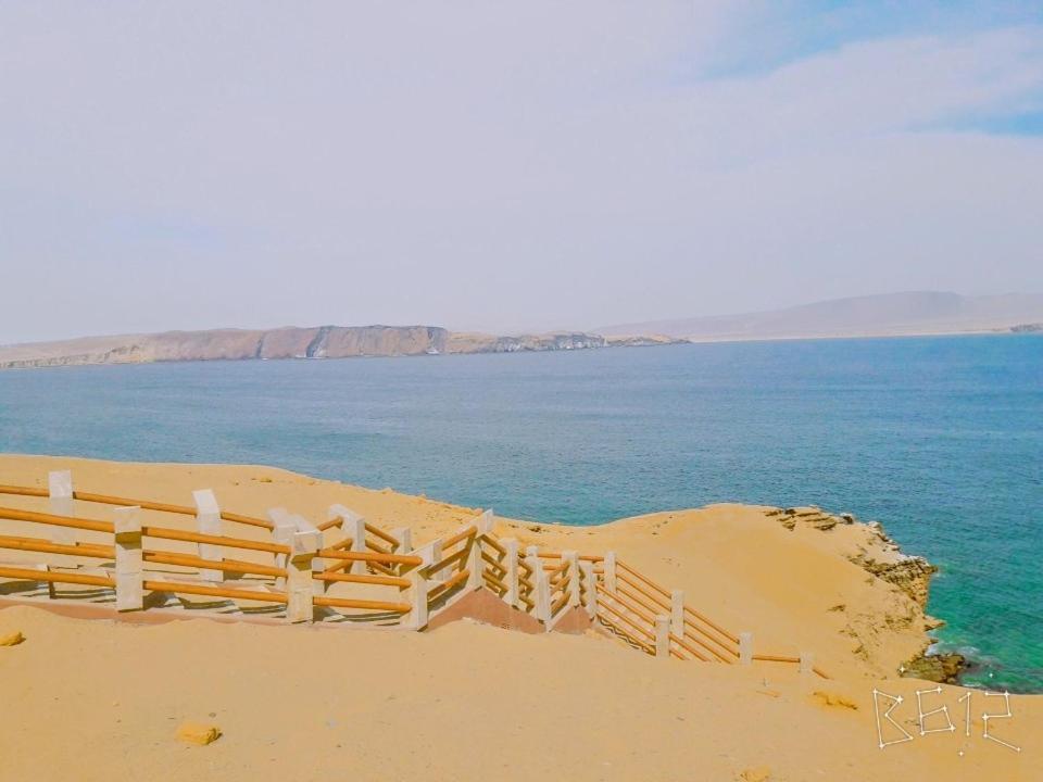 Aquamarine Paracas Beach Hostal Exterior foto