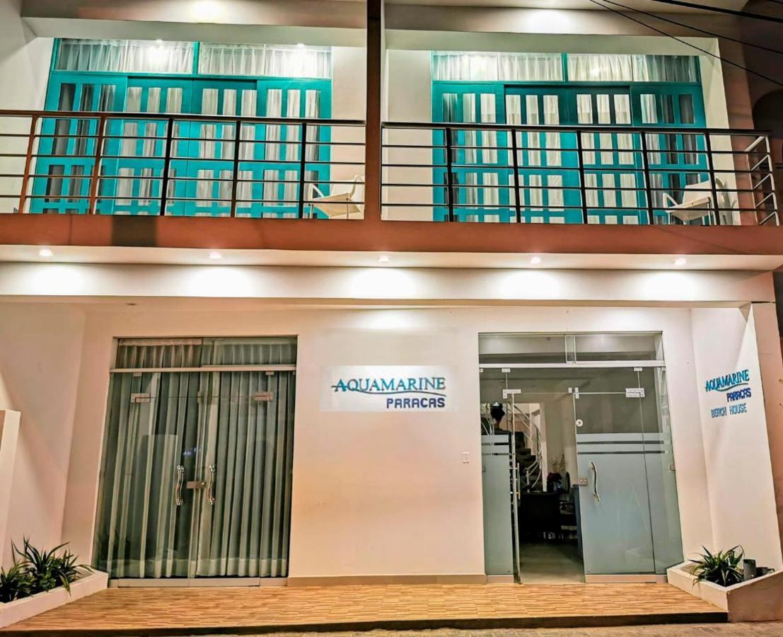 Aquamarine Paracas Beach Hostal Exterior foto